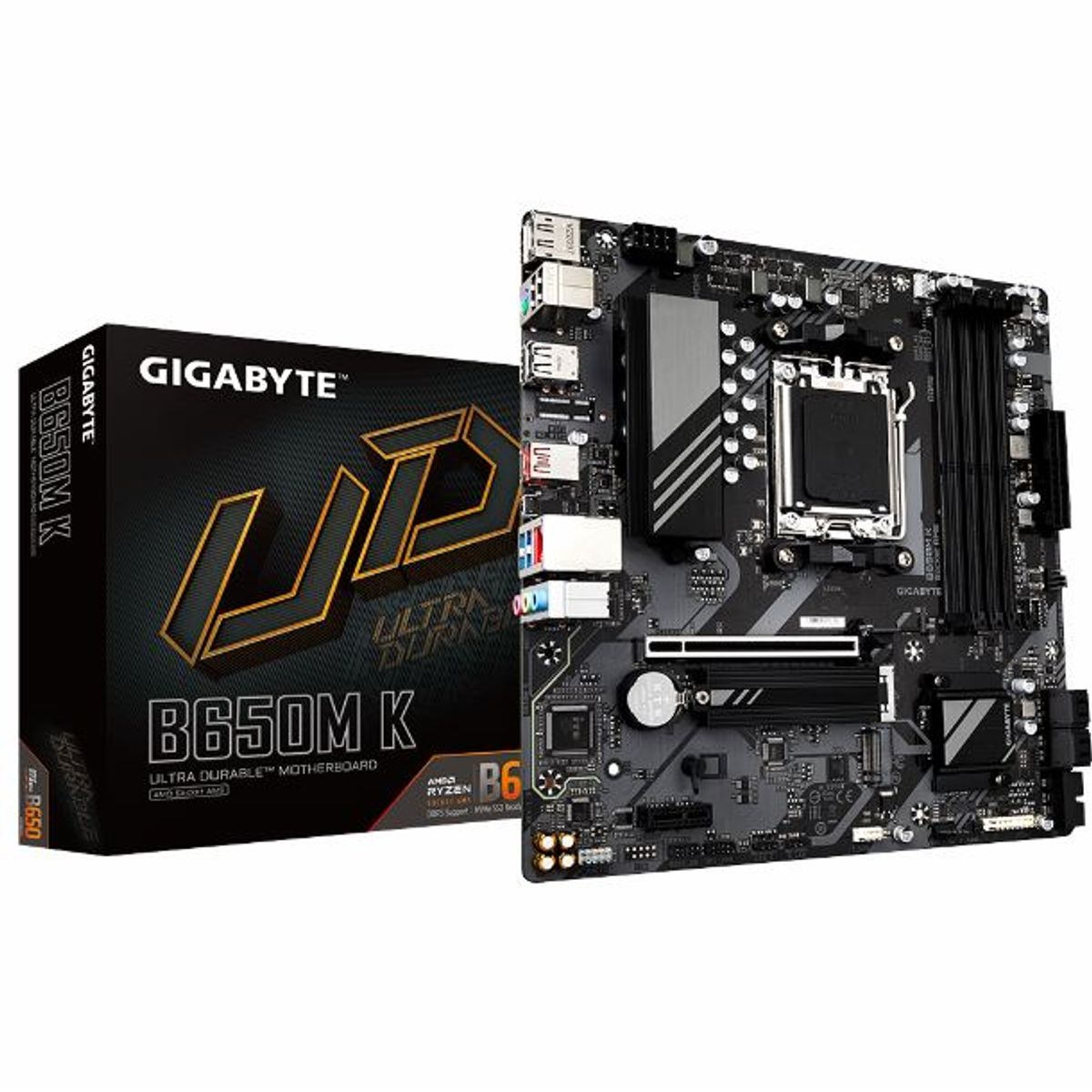 GIGABYTE - Motherboard Gigabyte B650M K AM5 DDR5 MicroATX