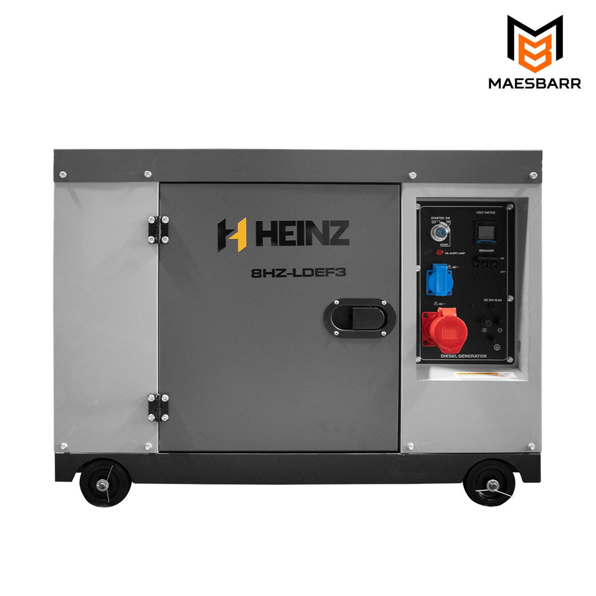 MAESBARR - GENERADOR ENCAPSULADO PETROLERO 7.5 - 8.0 kw