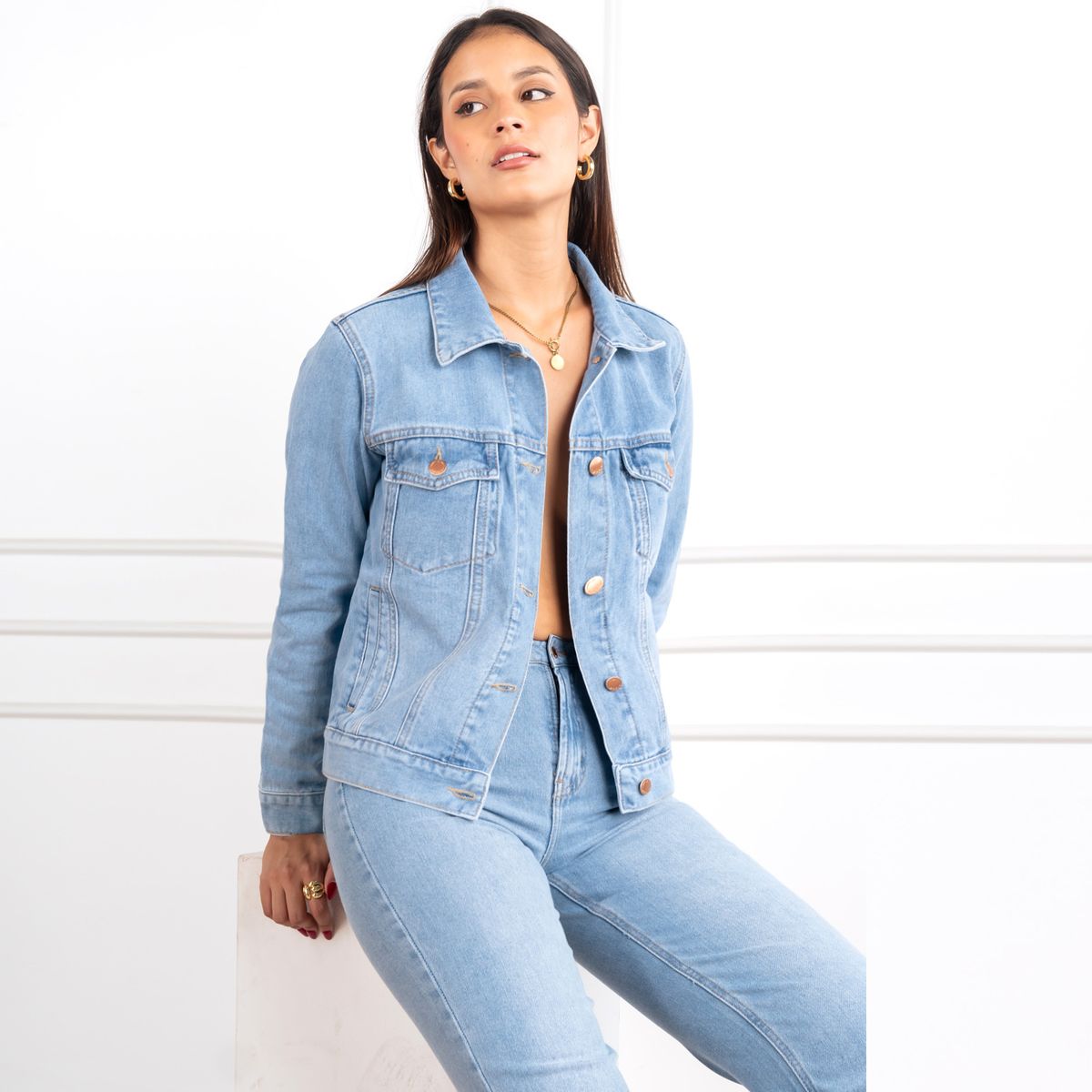 JAROLA - Casaca Denim Jarola Mary