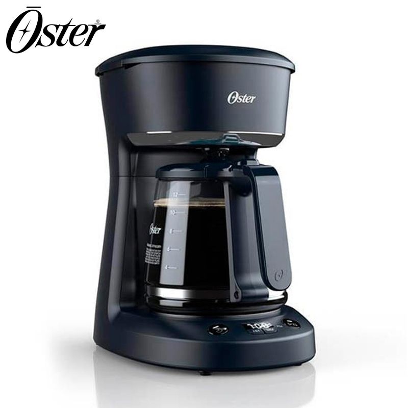 OSTER - Cafetera programable Oster de 12 tazas con auto apagado BVSTDCP12B