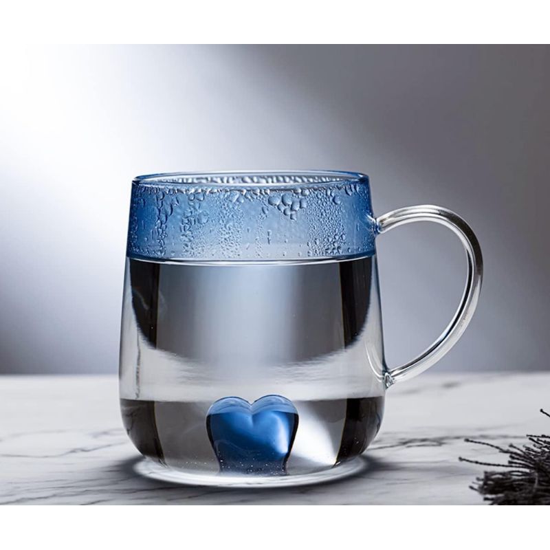 GENERICO - Taza corazón 3D  400 ml por UNIDAD