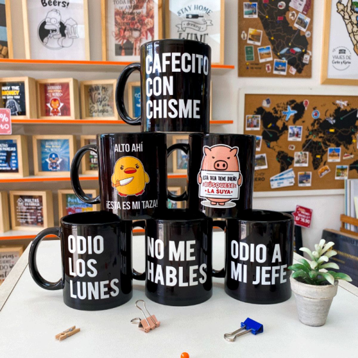 GENERICO - Taza Sarcástica  Odio los lunes