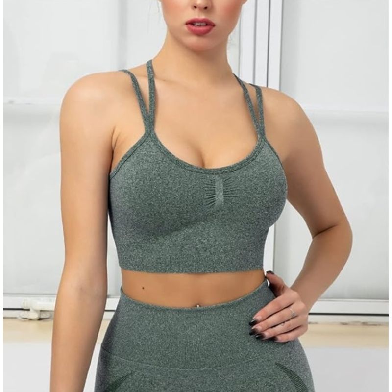 GENERICO - Top deportivo Soporte de pecho Talla S fitness sujetador deportivo