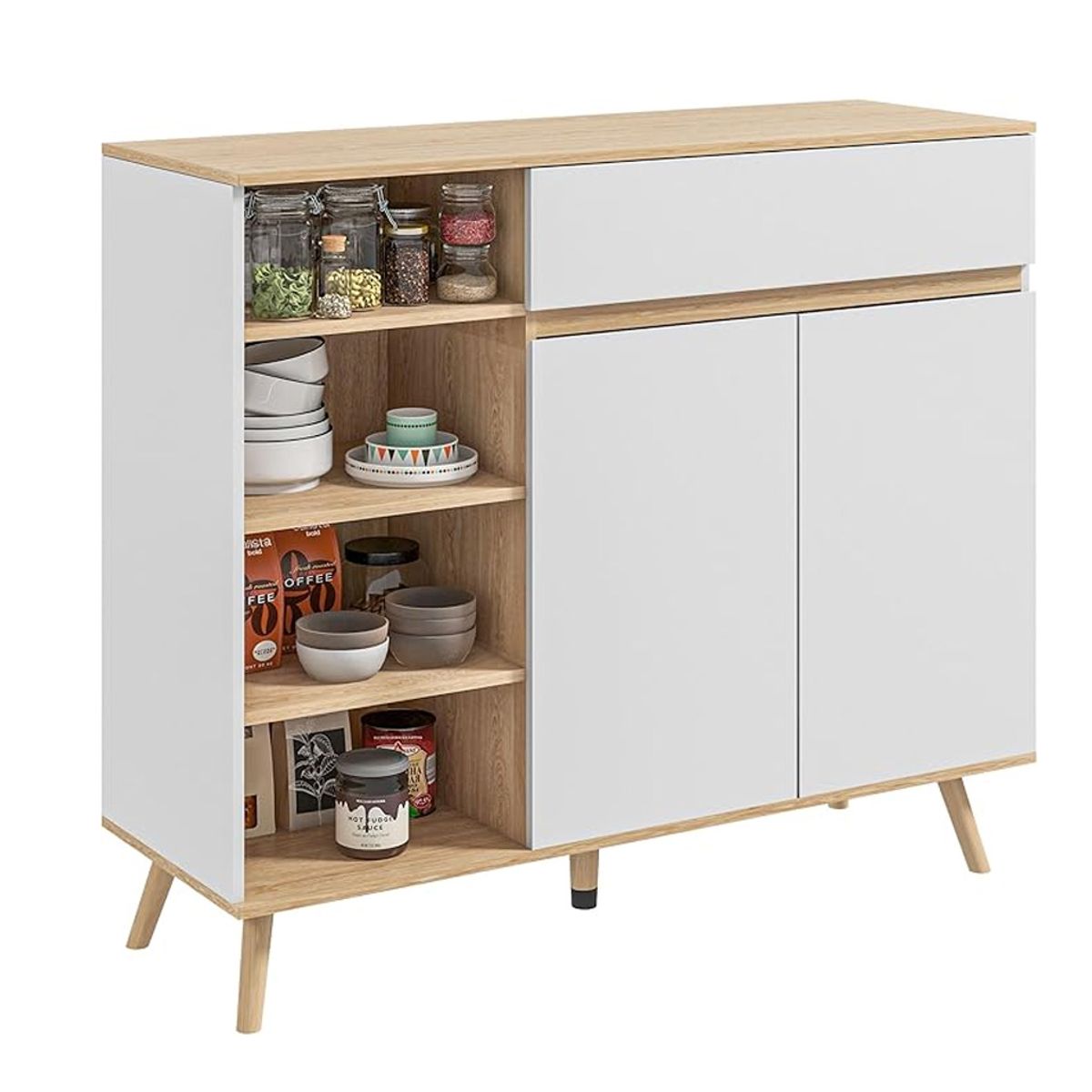 NACION MUEBLES - APARADOR PARA COCINA MELISSA NACION MUEBLES