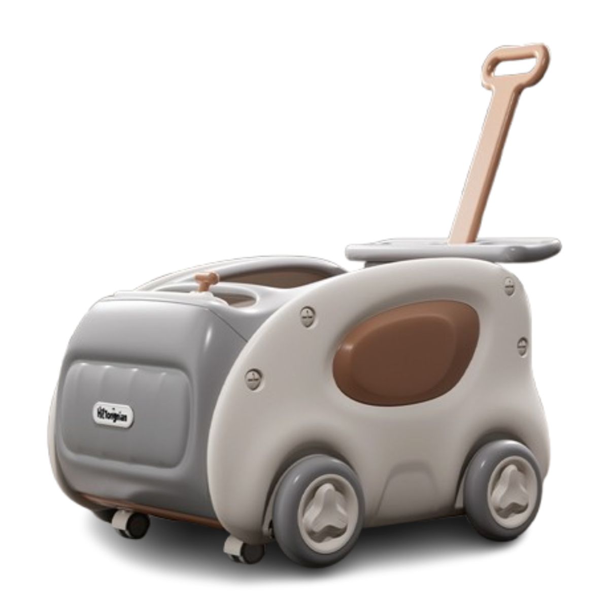 GENERICO - Andador multifuncional carro infantil gris hasta 40 kilos