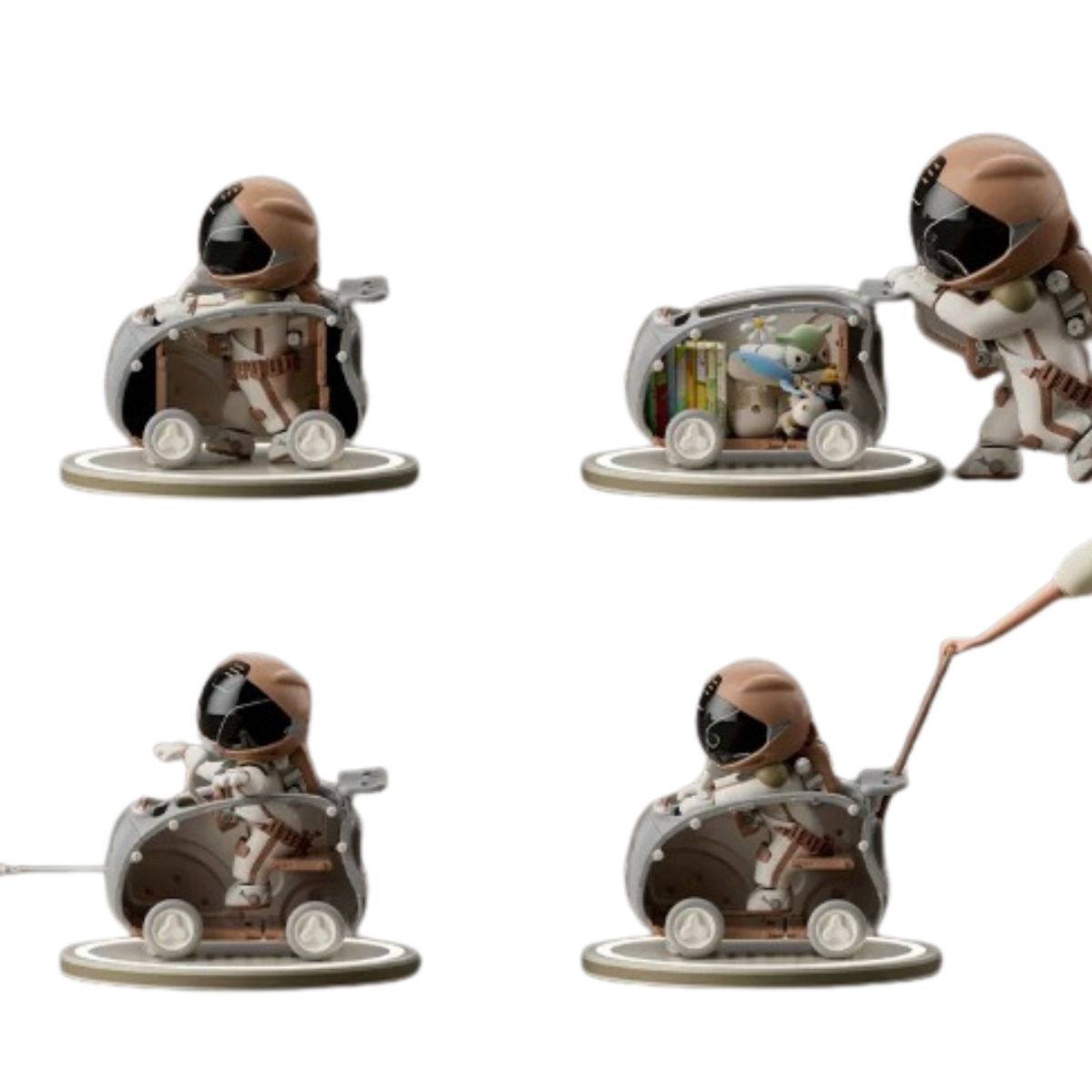 GENERICO - Andador multifuncional carro infantil gris hasta 40 kilos