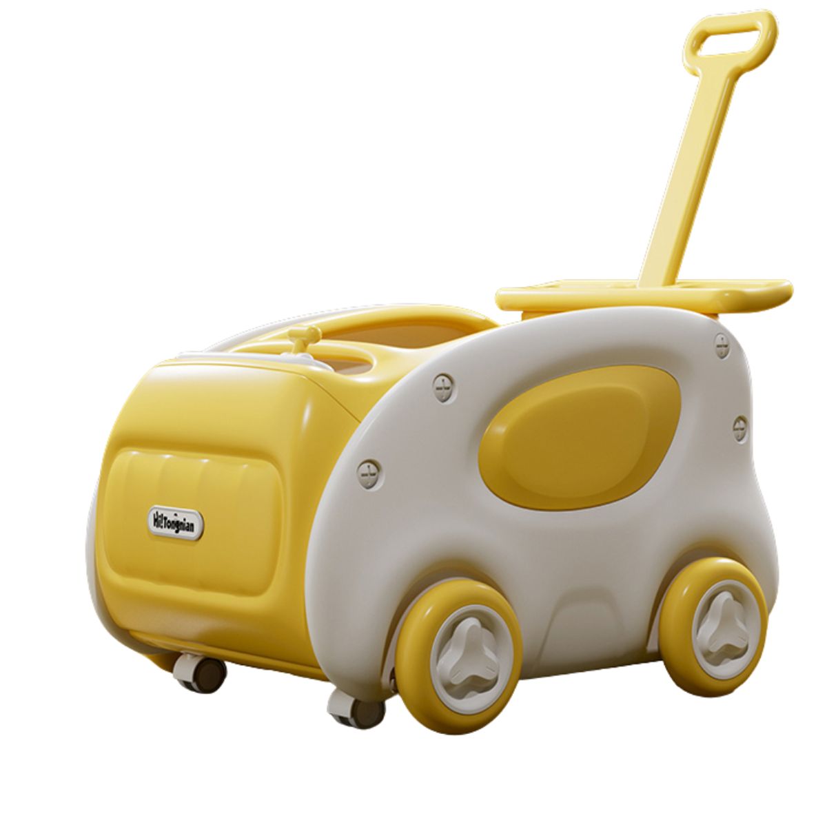 GENERICO - Andador Multifuncional infantil Carro Amarillo hasta 40 kilos