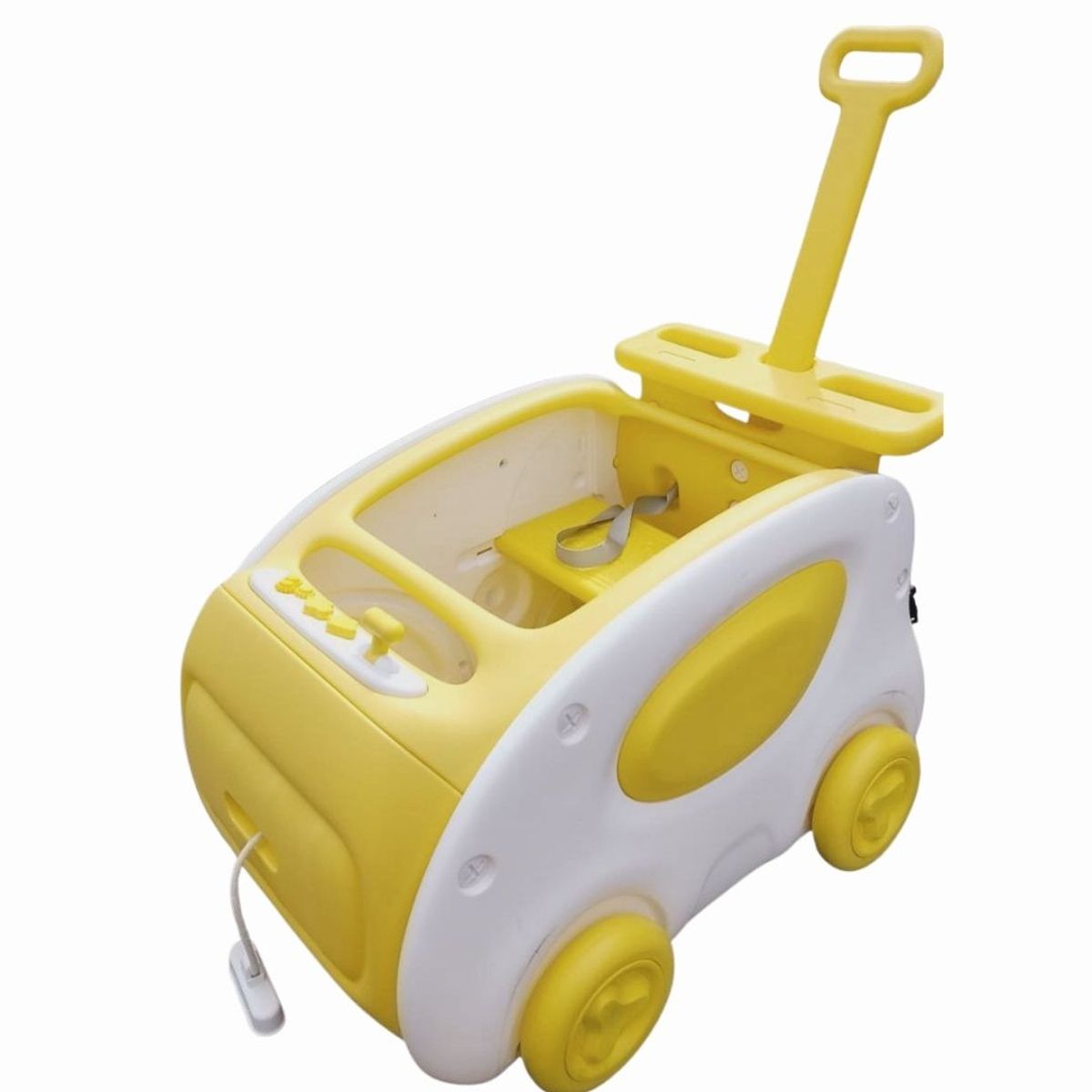 GENERICO - Andador Multifuncional infantil Carro Amarillo hasta 40 kilos