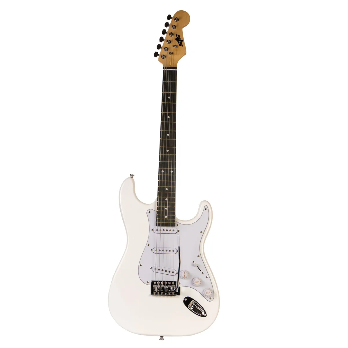 STS - Guitarra Eléctrica Stratocaster STS Blanco - ST1 WH
