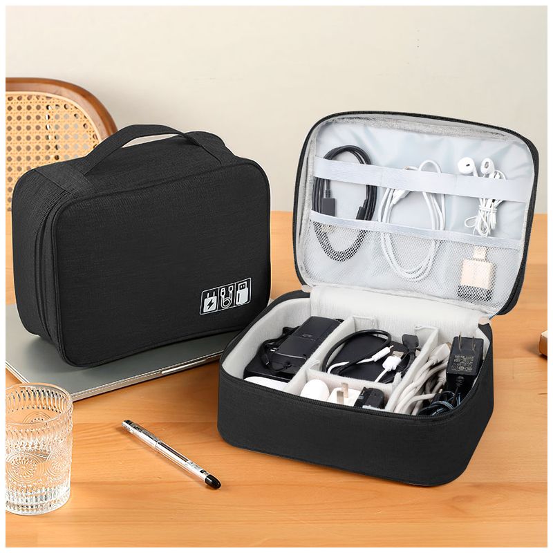 KELLER - Neceser Organizador de Cables Y Accesorios Portátil NG BW1