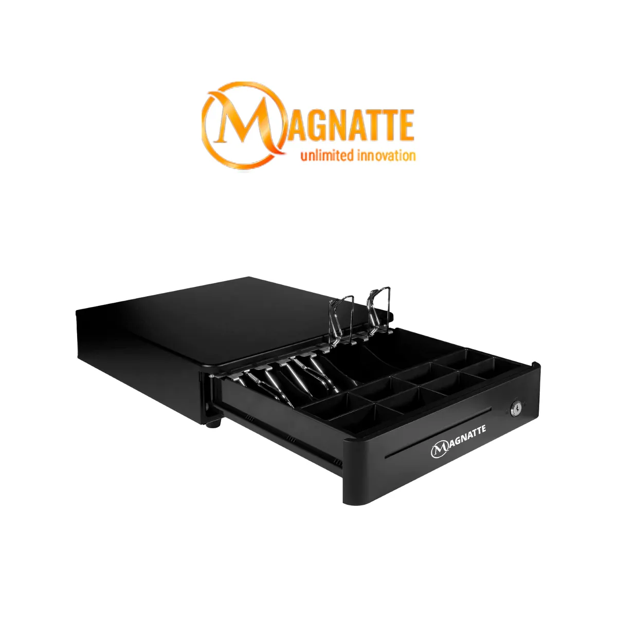 GENERICO - GAVETA DE DINERO 4 BILLETES Y 8 MONEDAS CAJA DE BILLETE  33x34.8CM