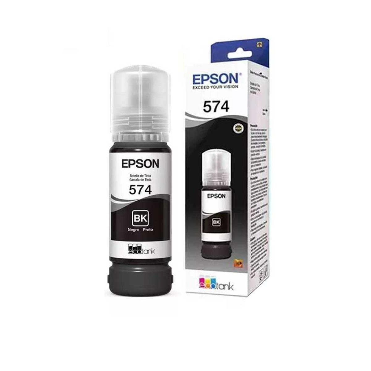 EPSON - Botella de Tinta Epson T574120-AL Color Negro