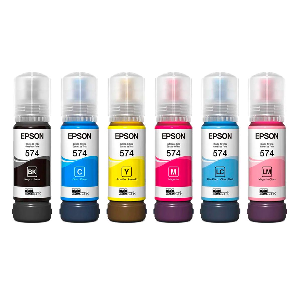 EPSON - Botella de Tinta Epson T574220-AL Color Cian