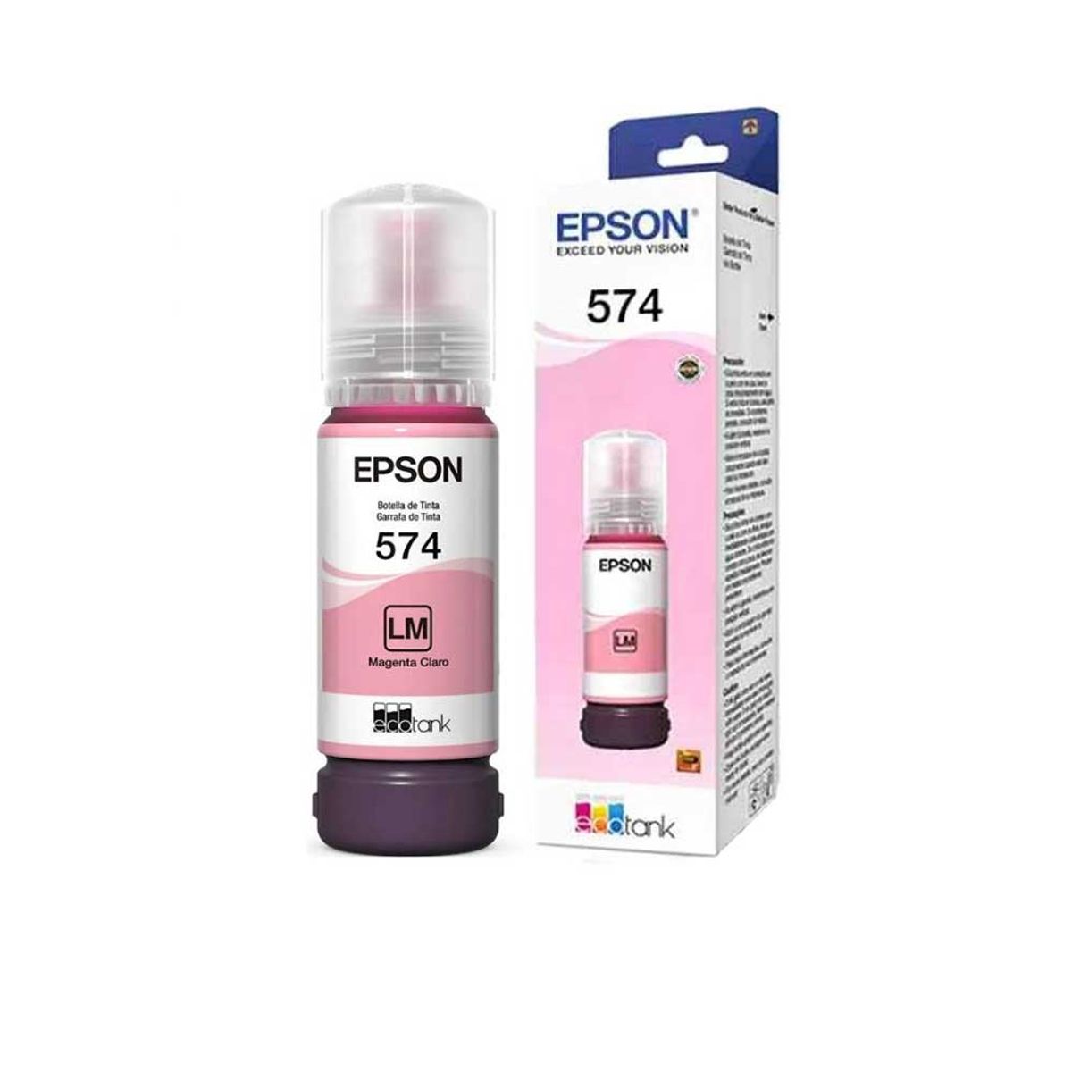 EPSON - Botella de Tinta Epson T574620-AL Color Magenta Claro