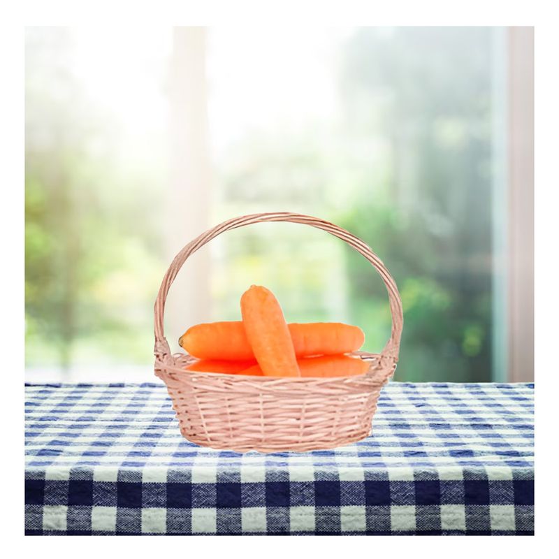 GENERICO - Pack4 Canastilla Bonita Ligera para Accesorios de 28x20x25cm