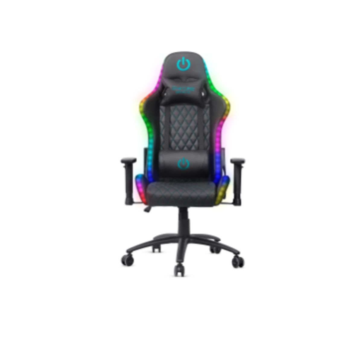 ENKORE - Silla Ergonomica Gamer 2D BRAVIO ENC GC1002+RGB Azul ENKORE