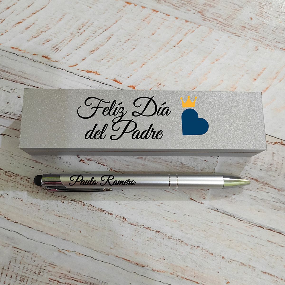 M MATIX SHOP - Matix Regalos Lapicero Personalizado + Estuche Dia del Padre