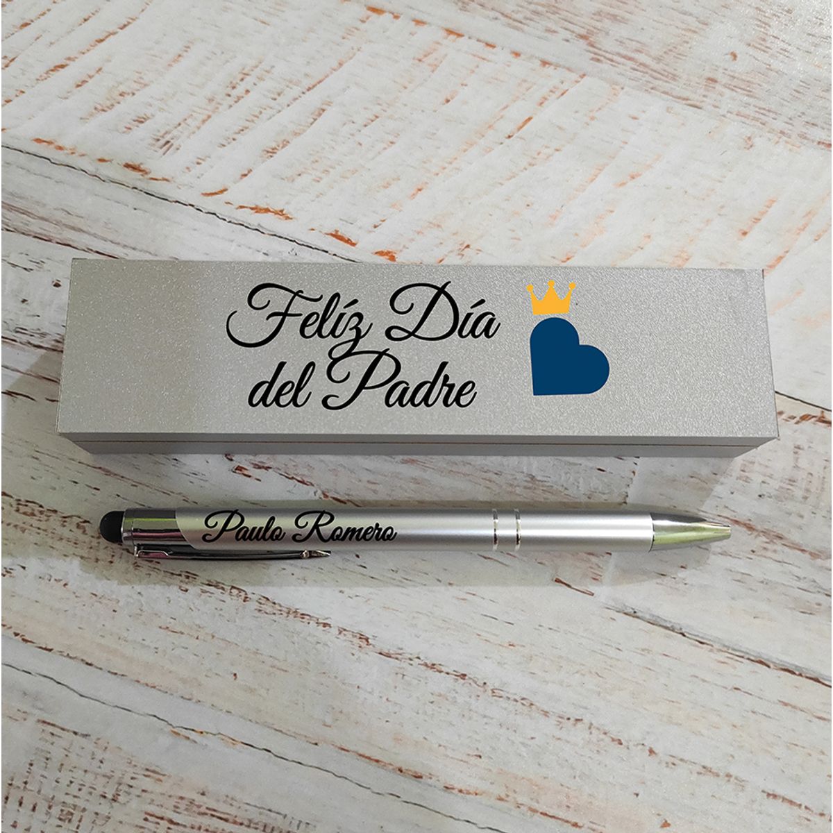 M MATIX SHOP - Matix Regalos Lapicero Personalizado + Estuche Dia del Padre