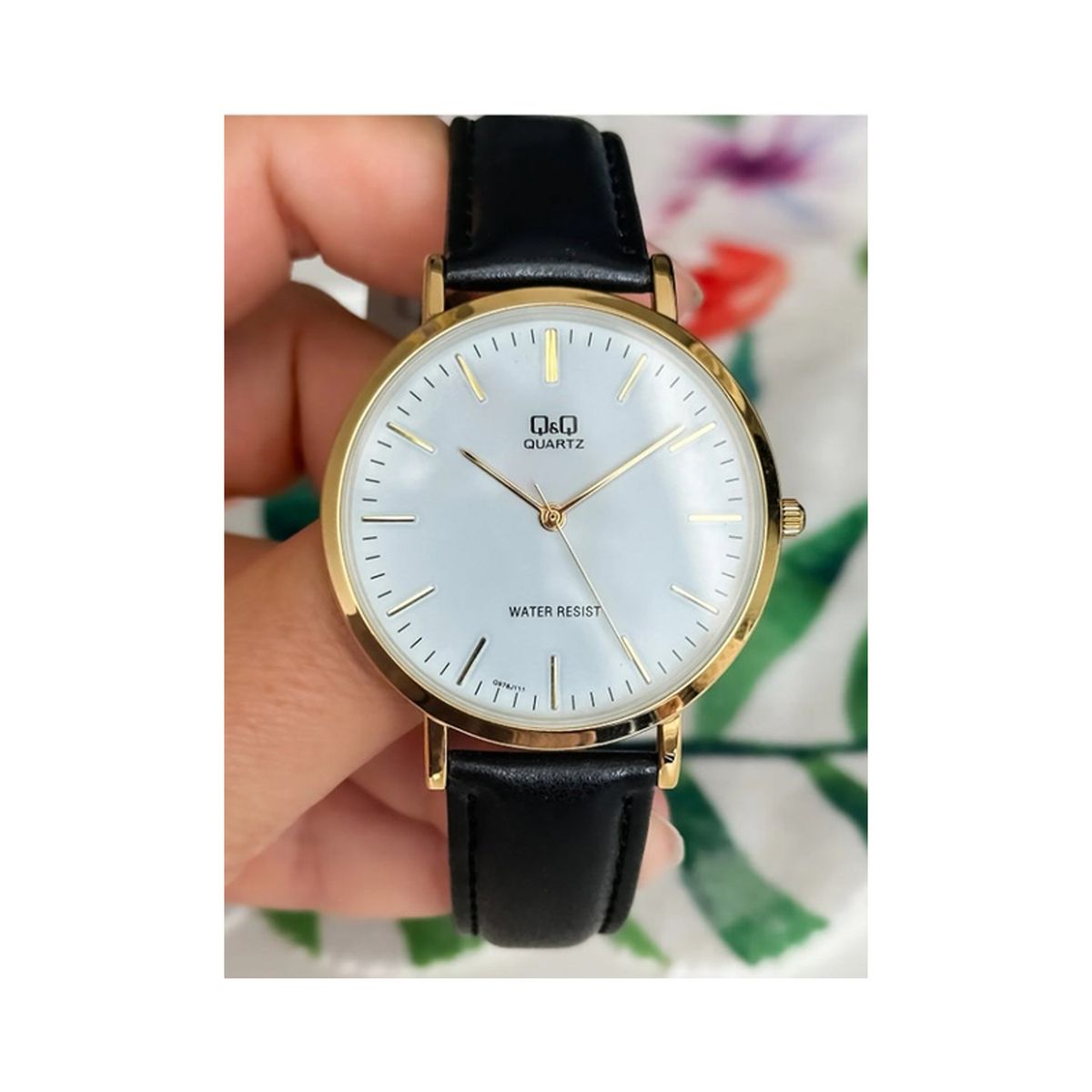 Q&Q - Reloj Q&Q Para Hombre Resistente Al Agua 3BAR Negro SN