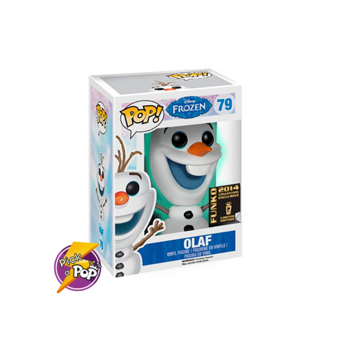 FUNKO - DISNEY FROZEN OLAF GLOW IN THE DARK 79