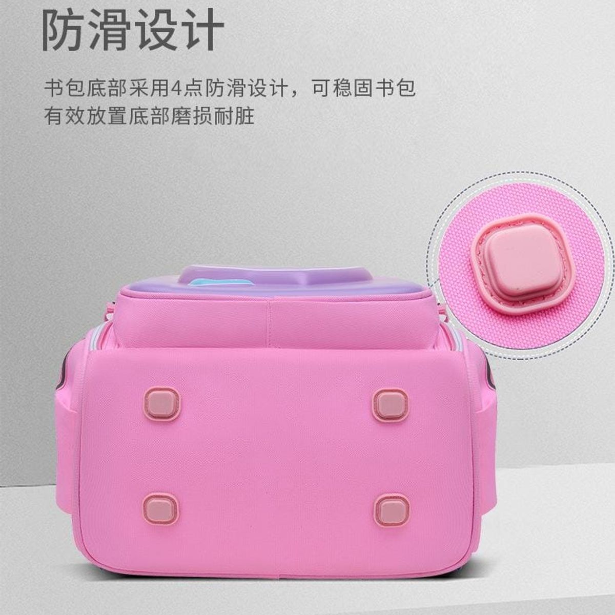 GENERICO - MOCHILA ESCOLAR GRANDE KAWAII CORAZÓN