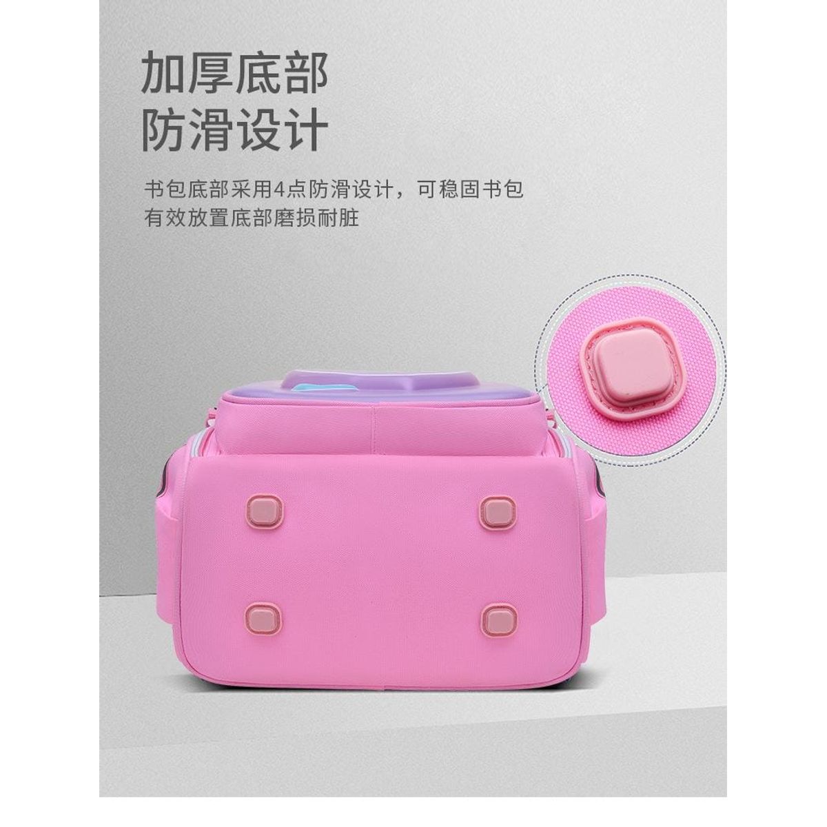 GENERICO - MOCHILA ESCOLAR GRANDE KAWAII CORAZÓN