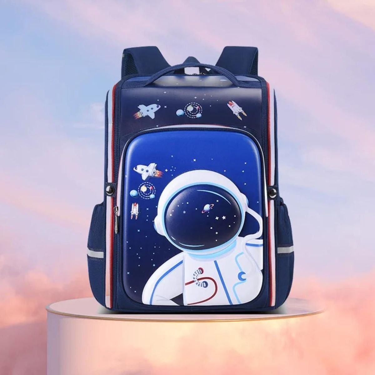 GENERICO - MOCHILA ESCOLAR GRANDE KAWAII ASTRONAUTA