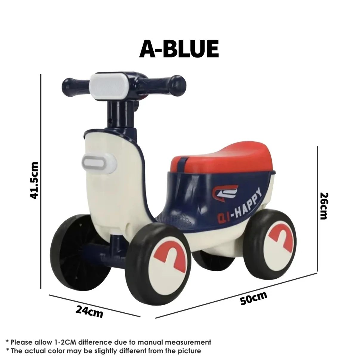 GENERICO - MOTO BUGUI DE EQUILIBRIO MUSICAL CON LUCES