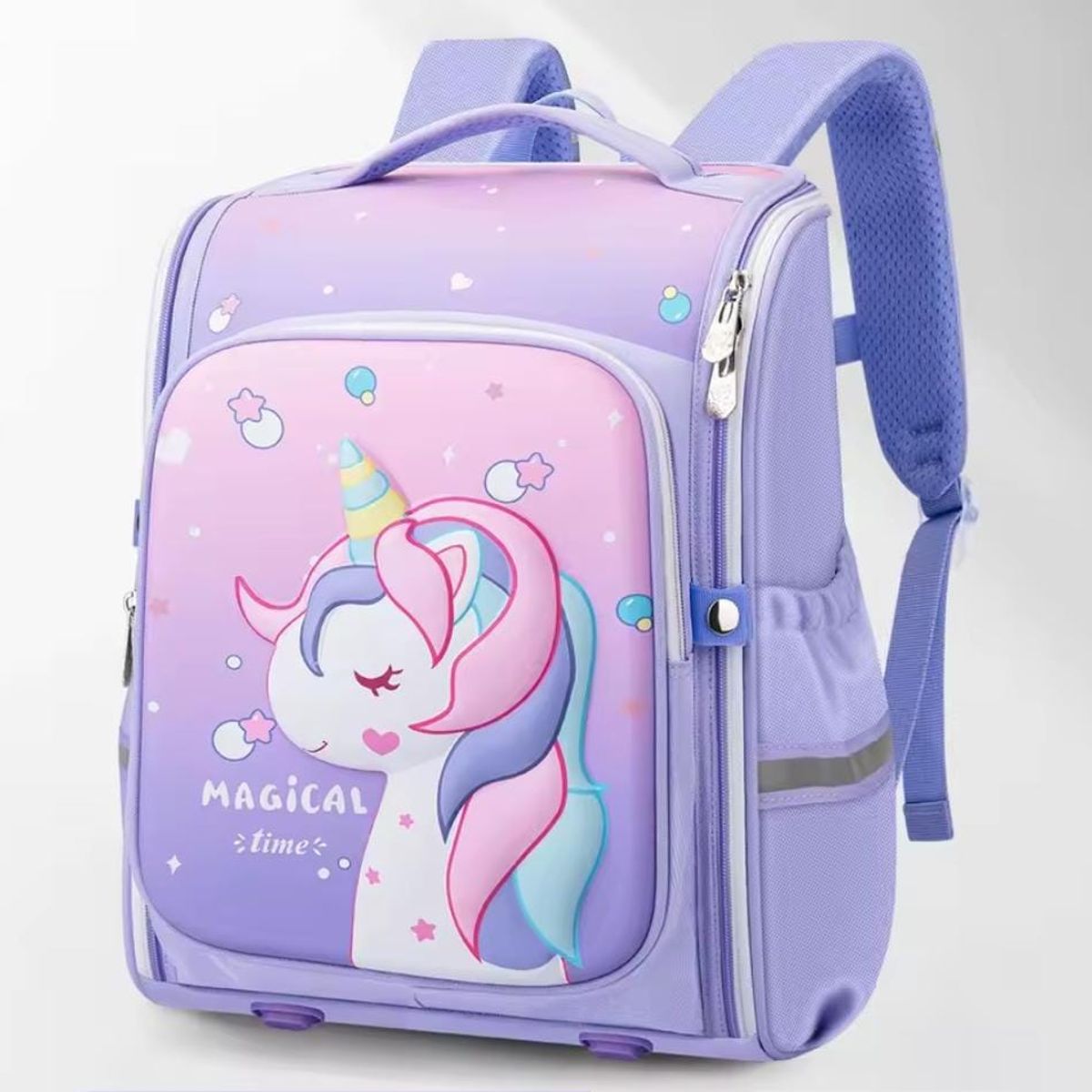 GENERICO - MOCHILA ESCOLAR GRANDE KAWAII UNICORNIO