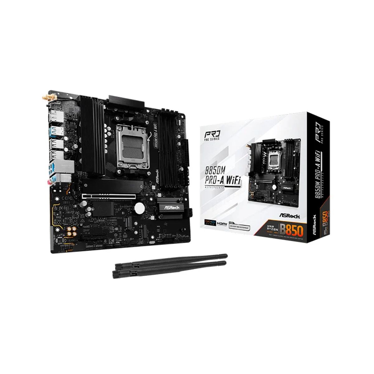 ASROCK - Motherboard ASROCK B850M Pro-A AMD B850 AM5 mATX