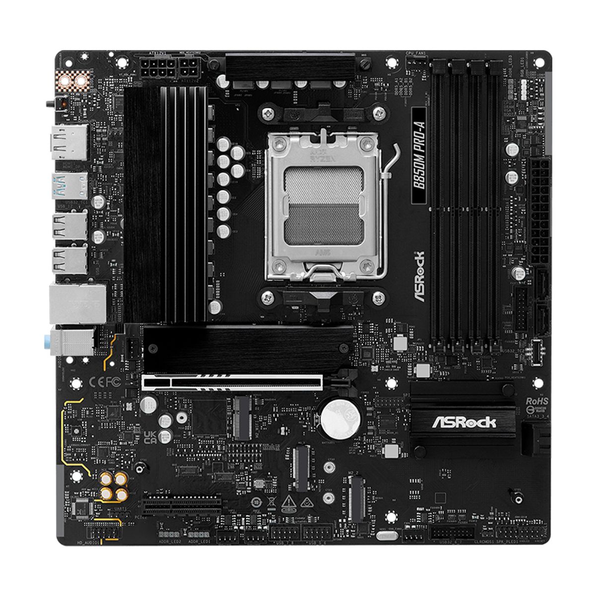 ASROCK - Motherboard ASROCK B850M Pro-A AMD B850 AM5 mATX