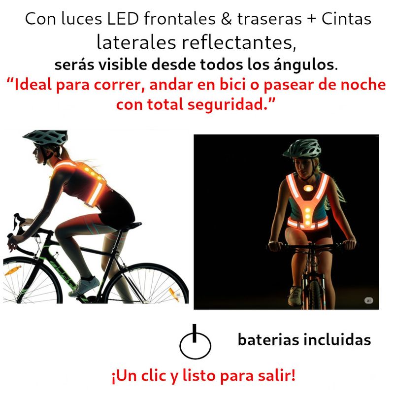 Luz Led Chaleco De Seguridad Para Moto Chaleco Airbag Moto Chaleco