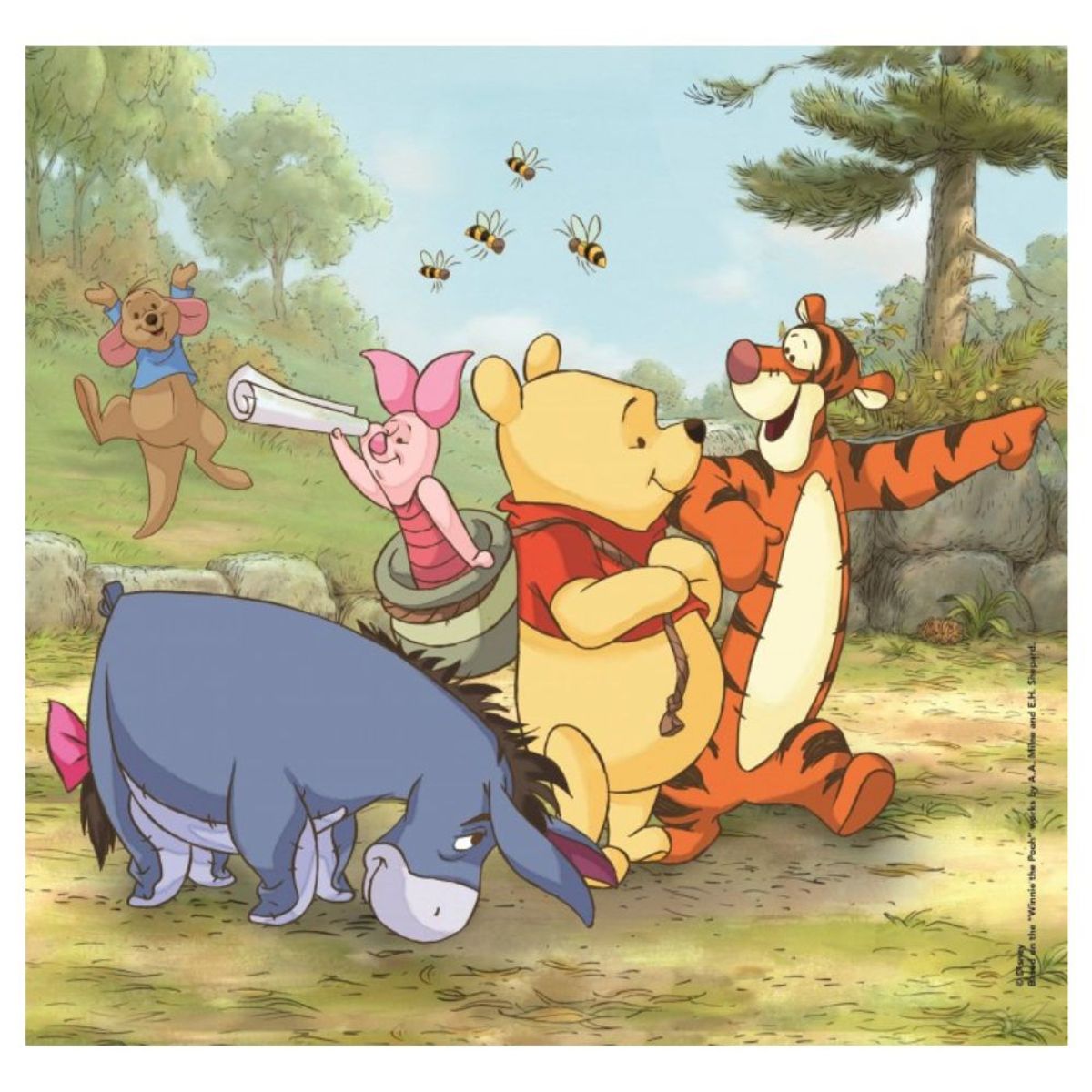 CLEMENTONI - Clementoni Rompecabezas 3 X 48 Pzas- Winnie The Pooh