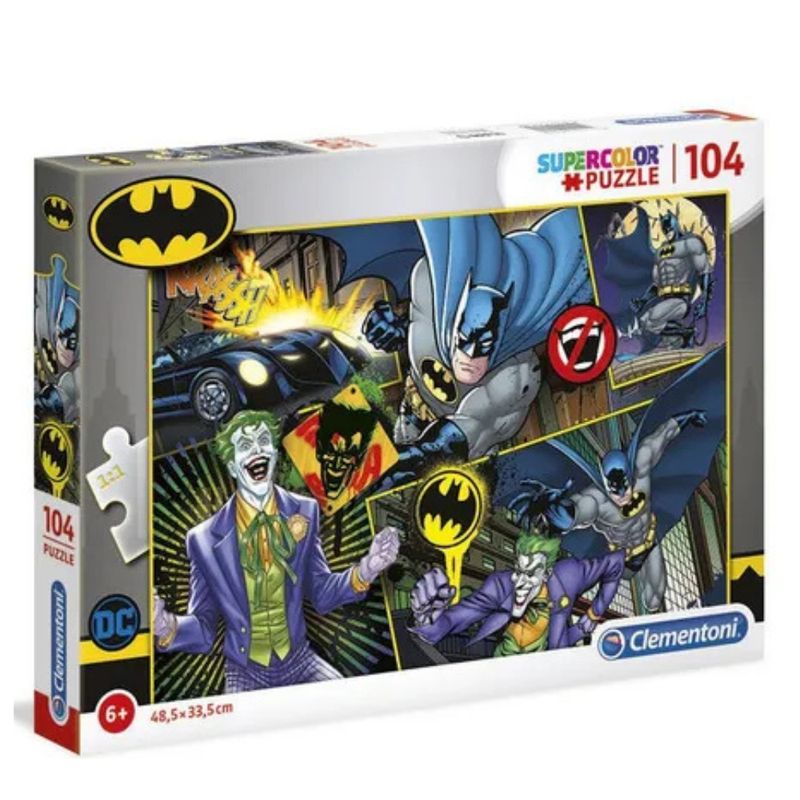 CLEMENTONI - Clementoni Rompecabezas 104 Pzas - Batman