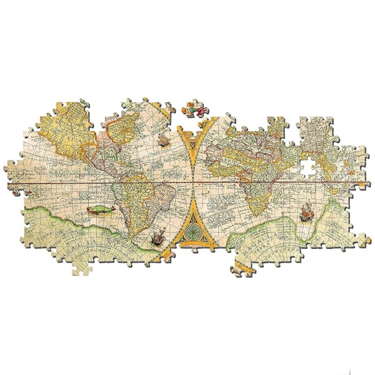 CLEMENTONI - Clementoni Rompecabezas X 2000 Pzas - Mapa Mundi Antiguo