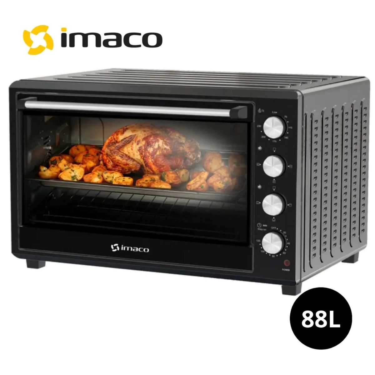 IMACO - Horno Eléctrico Imaco de 88 Litros HEB88R