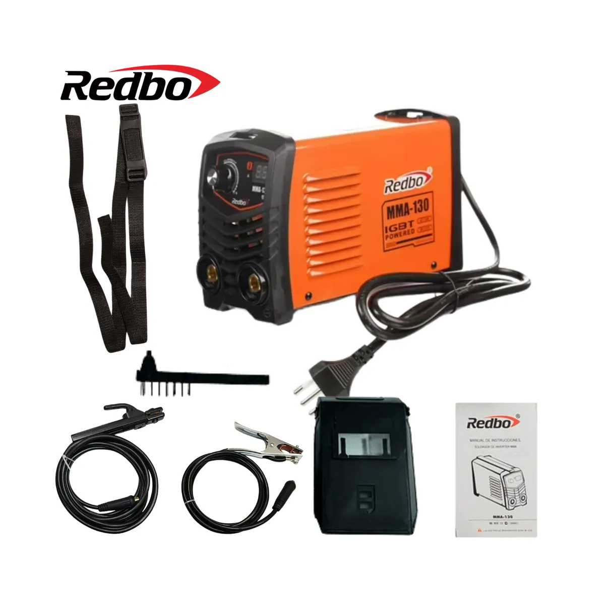 REDBO - Soldadora Inversora 130A REDBO MMA-130