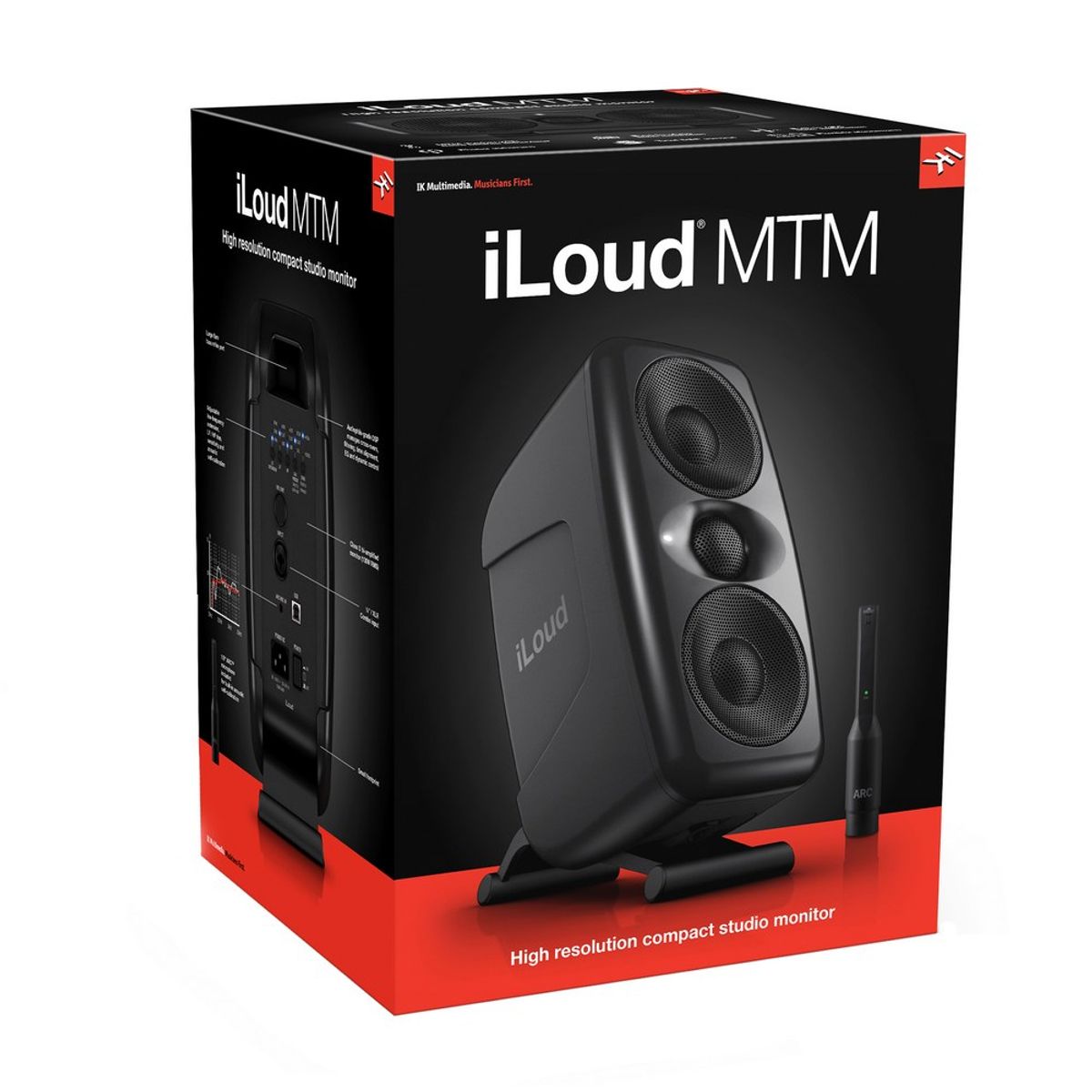 IK MULTIMEDIA - Monitor de Estudio - IK Multimedia - ILOUD MTM - Negro