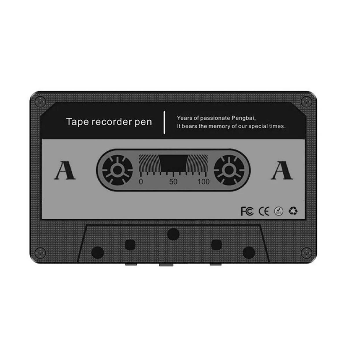 NEO DIGITAL - Grabadora de voz espía audio digital en forma de Casete Q56