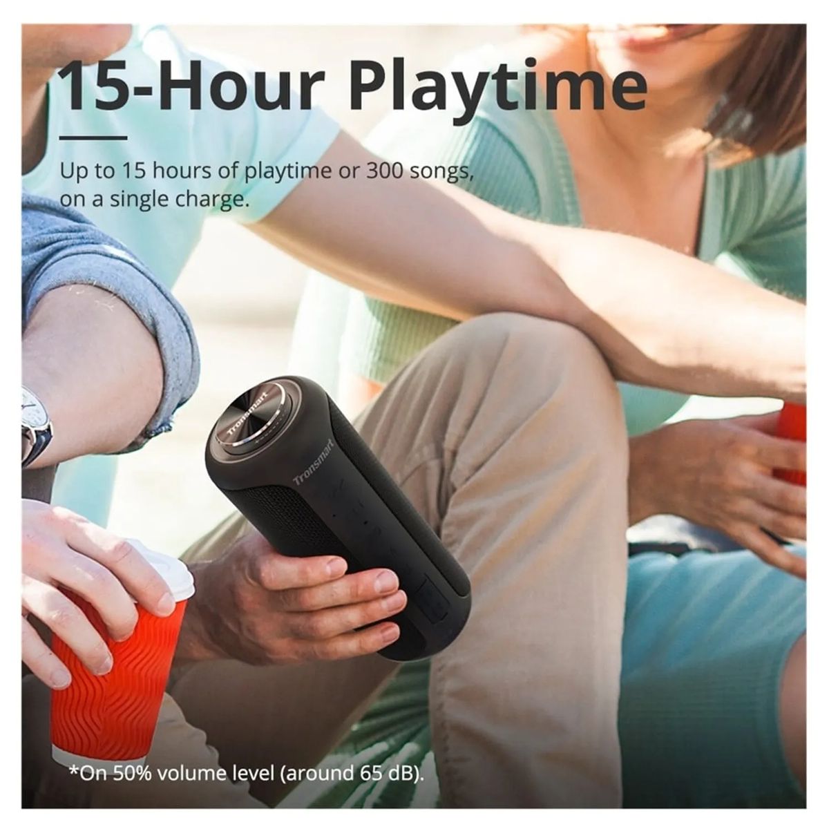 TRONSMART - Parlante Tronsmart T6 Plus 40W Bluetooth Speaker Negro
