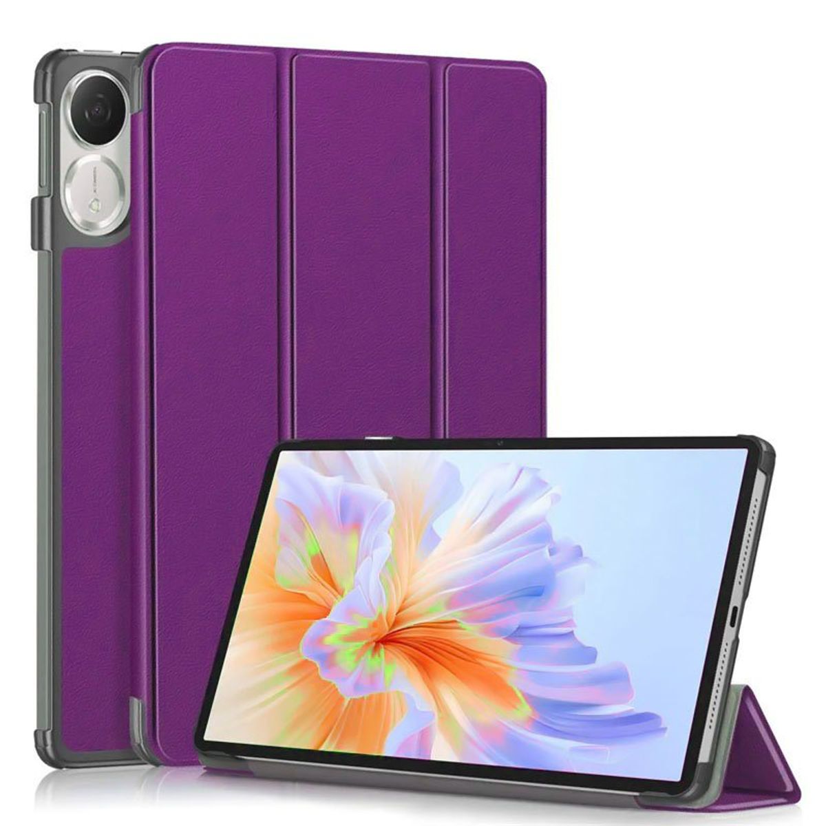 FUNDAANTIGOLPES - Funda Bookcover para Tablet HONOR PAD V9 11.5 Morado