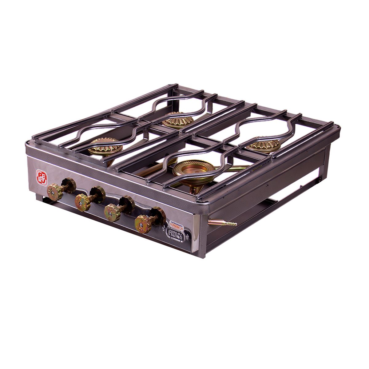 FADIC - Cocina Semi Industrial Fadic 4 Hornillas N°3 FSI04-02