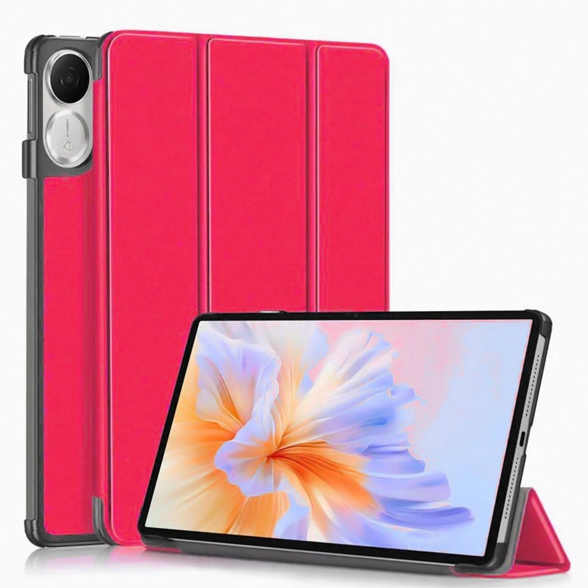 FUNDAANTIGOLPES - Funda Bookcover para Tablet HONOR PAD V9 11.5 Rojo