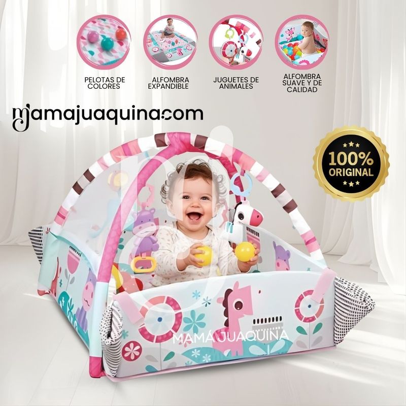 BABY - Gimnasio Musical para Bebé «CARRIE» Pink