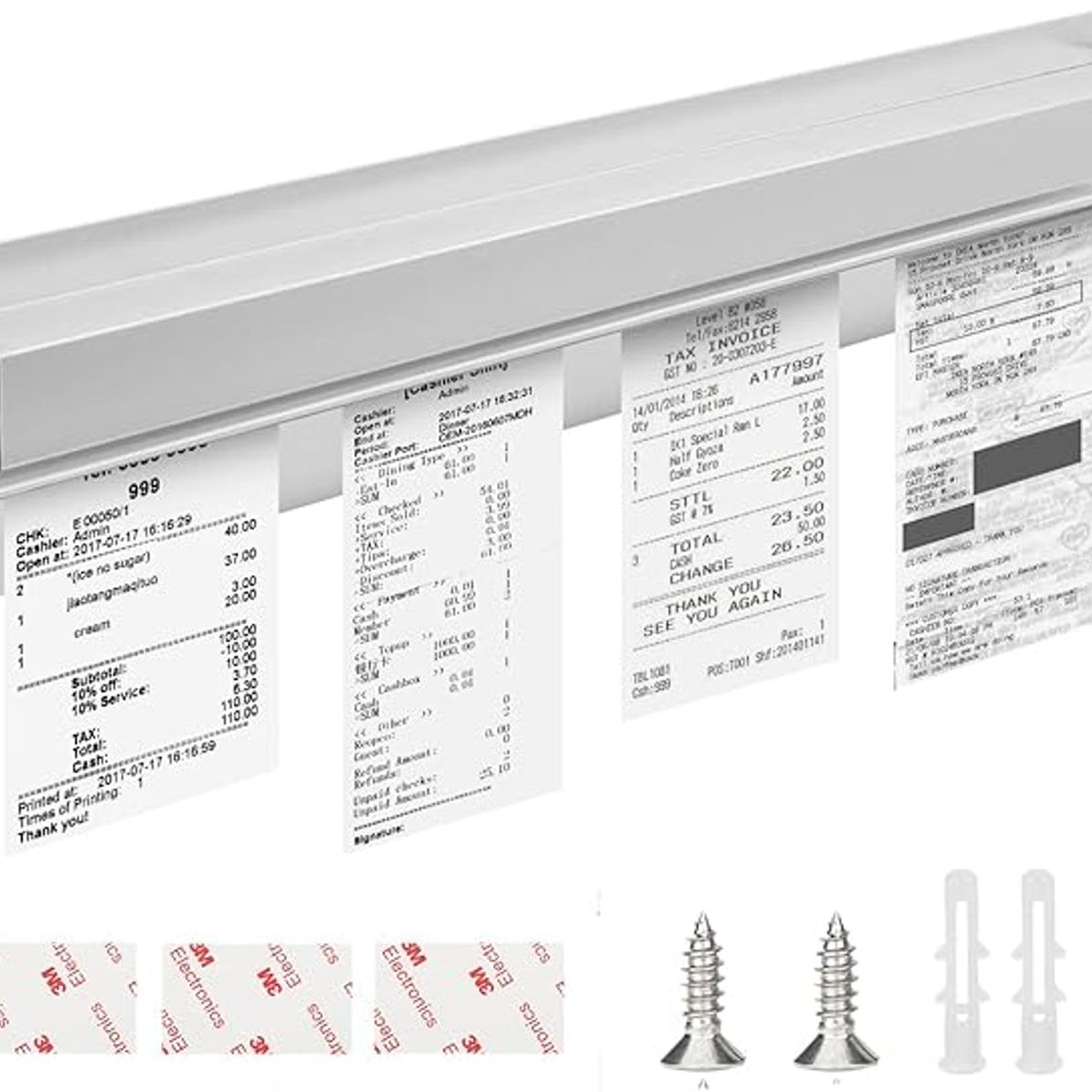 GENERICO - PORTA COMANDA 100 CM SOPORTE PARA TICKETS PORTACOMANDA