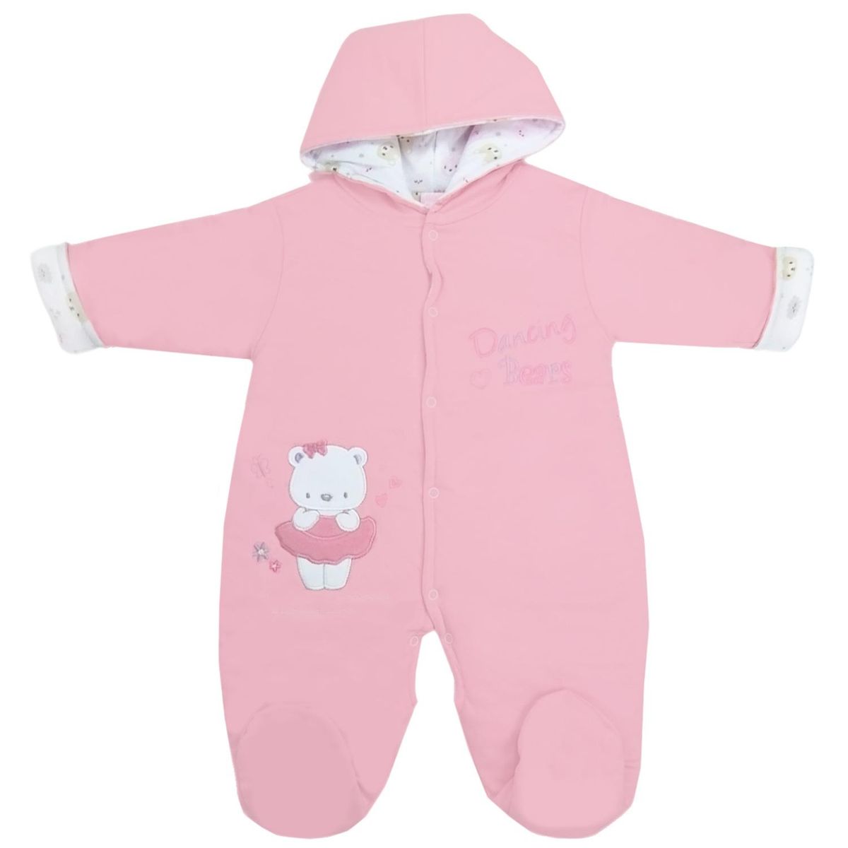 GENERICO - Enterizo bebé acolchado algodon - S2283