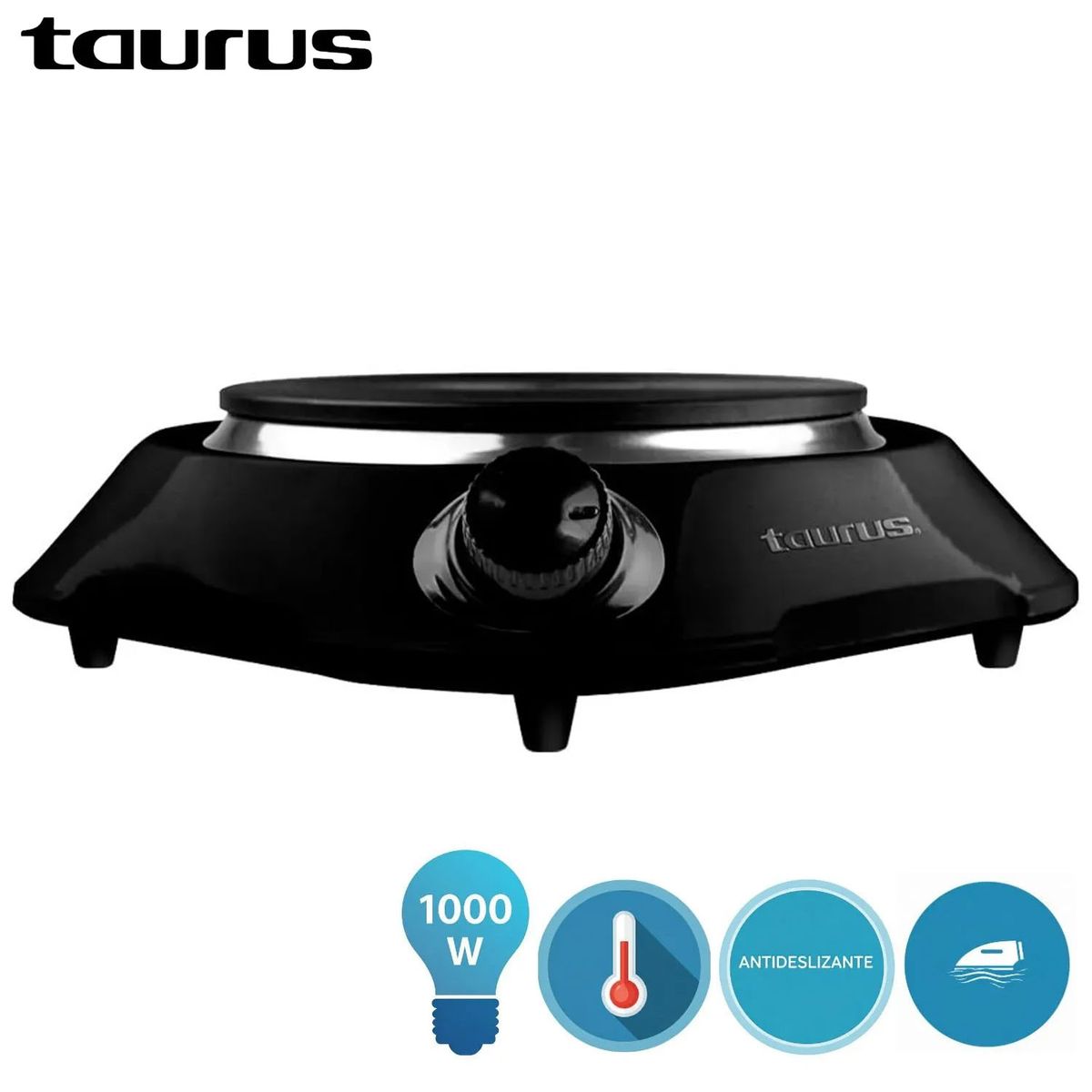 TAURUS - Cocineta Eléctrica 1 Hornilla Taurus Mod Fenix