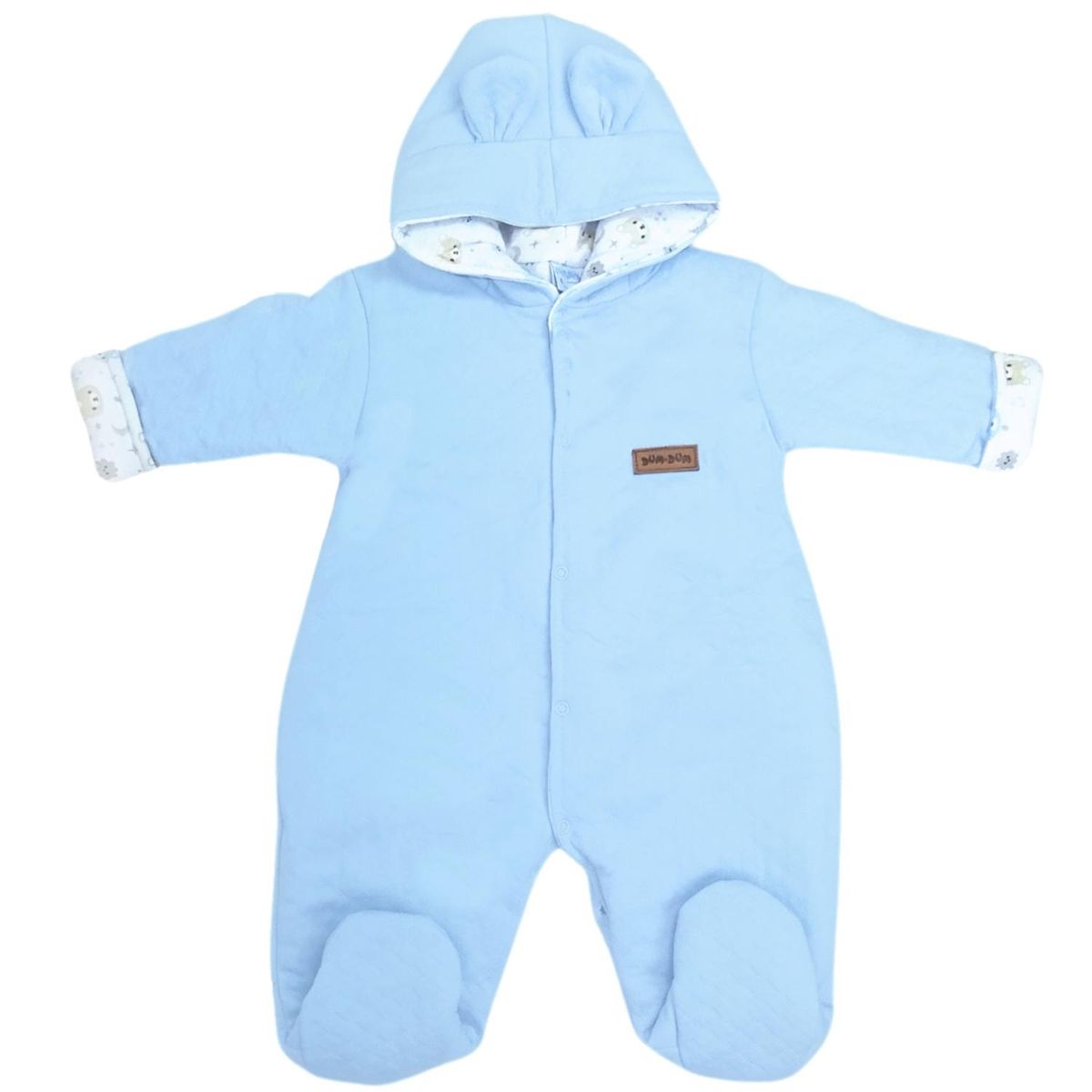 GENERICO - Enterizo bebé acolchado algodon - S2284