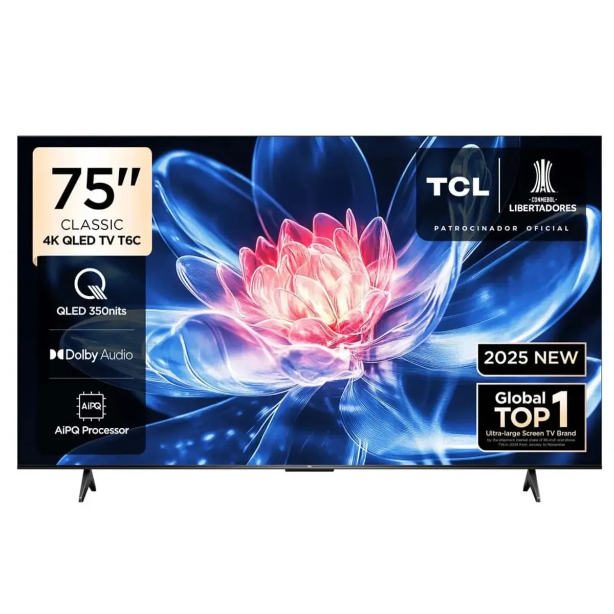 TCL - TELEVISOR TCL QLED 75 75T6C UHD 4K SMART TV