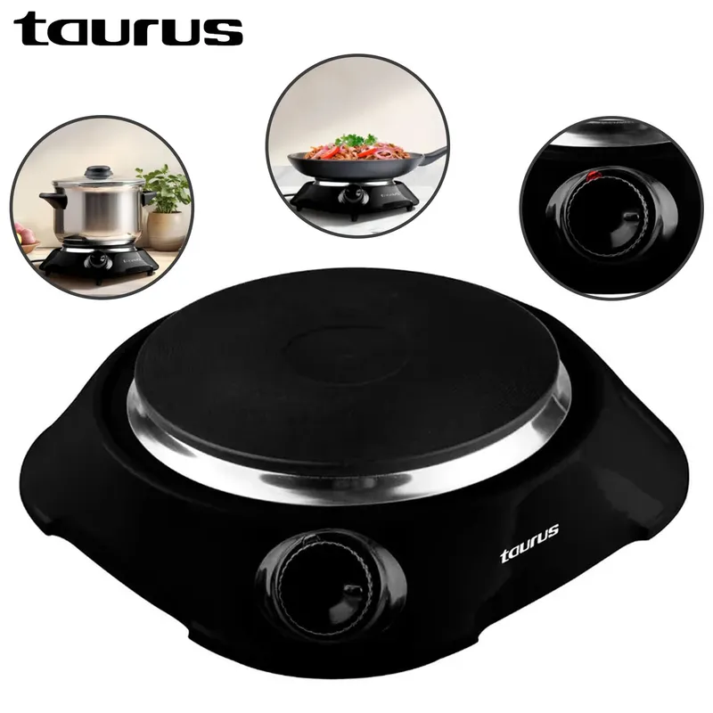 TAURUS - Cocineta Eléctrica 1 Hornilla Taurus Mod Fenix